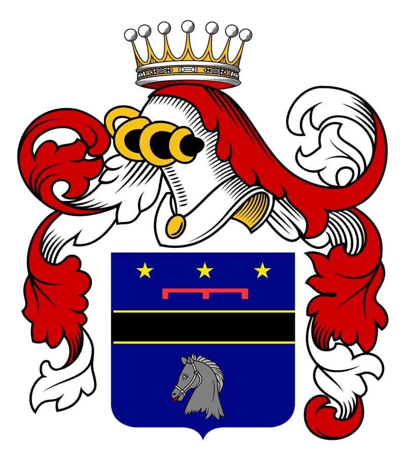 Blasone nobiliare Fam. Mazzanobile d'Aragona