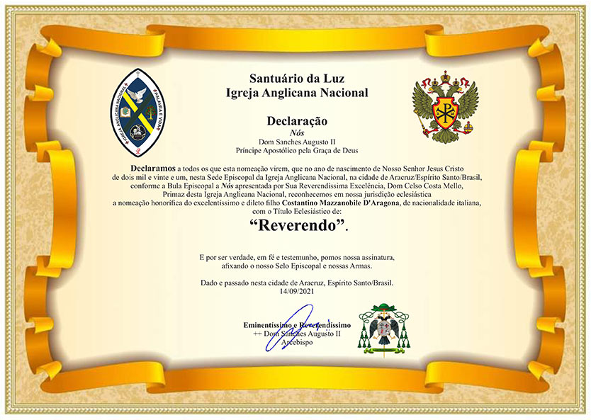 certificazione-di-reverendo_costantino_mazzanobile-d'aragona